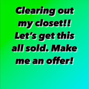 Make me offers on anything!